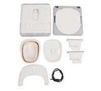 Sedia portatile pieghevole della comoda della testata della toilette della prova dell'odore di caduta della testata per l'adulto