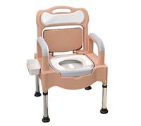 Sedia portatile regolabile per anziani e disabili, design facile da pulire per un comodo uso domestico, ideale per la sicurezza del bagno e accessibilità