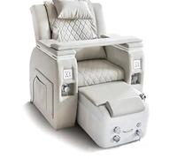 Sedia professionale di massaggio della stazione termale e di arte del chiodo con il sistema elettrico per il relax del salone