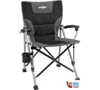 Brunner - Raptor Compack - Sedia da campeggio 62 x 60 x 46/90 cm grigio