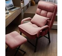 Sedia reclinabile con poggiapiedi e schienale alto, poltrona regolabile per il massimo relax, perfetta per il soggiorno e guardare la TV