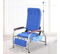 Sedia reclinabile medica con supporto IV per prelievo di sangue e paziente in attesa - per cliniche e strutture sanitarie