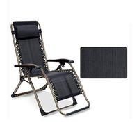 Sedia reclinabile pieghevole regolabile - Salotto portatile per balcone, giardino e pausa pranzo - comoda seduta pigra per rilassarsi e divertirsi all'aperto