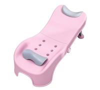 Sedia Reclinabile Regolabile Per Shampoo Per Bambini, Poltrona Reclinabile Portatile Per Shampoo, Pieghevole Con Tappetino Antiscivolo, Adatta Per Bambini E Bambine(Rosa)