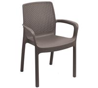 SEDIA REGINA cm. 60,5x54x82 h col. Testa di moro