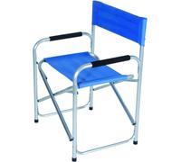 SEDIA REGISTA ALLUMINIO cm. 47x57x78 h col. Blu