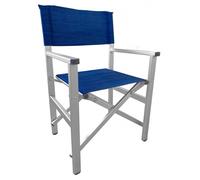 SEDIA REGISTA BLU ALLUMINIO MICHELE SOGARI