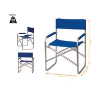 Sedia Regista Camping Spiaggia Giardino Pieghevole Portatile Hollywood