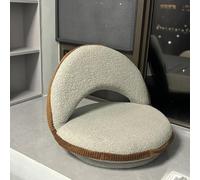 Sedia regolabile Lazy Sofa Chair - Sedia girevole pieghevole da pavimento con supporto per la schiena per soggiorno, meditazione e relax