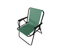 Sedia relax da spiaggia mare giardino piscina picnic campeggio richiudibile portata fino a 100kg (VERDE)