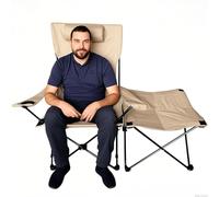 Sedia Relax Pieghevole per Esterni - Sdraio Pieghevole Resistente per Giardino - Comoda Seduta Ergonomica con Struttura Stabile per Giardino Campeggio Spiaggia Piscina Balcone Terrazzo