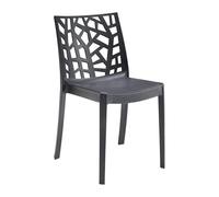 SEDIA RESINA MATRIX NERO GRAFITE