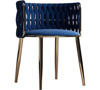 Sedia ricoperta di vanità con progettazione saldata metallo elegante per il miglioramento della decorazione del salone e dello spogliatoio