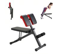 Sedia romana Informazioni su questo prodottoAllenamento completo e versatile:Questa panca romana permette di eseguire esercizi per schiena, petto, braccia, glutei, gambe e addominali. È adatta per ipe