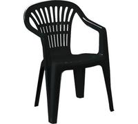 Sedia Scilla con Braccioli Progarden Pp Antracite H 54 x 53 cm 80 cm