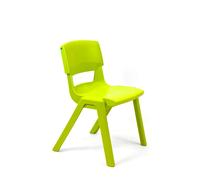 Sedia Scuola Infanzia Postura Linea CAM H 30 cm. Verde Lime