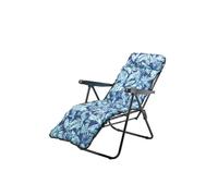 SEDIA SDRAIO IMBOTTITA CON BRACCIOLI MULTIPOSIZIONE CON POGGIAPIEDI PIEGHEVOLE