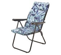 Sedia Sdraio Imbottita PieghevoleGiardino Mare braccioli con o senza poggiapiedi