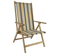 SEDIA SDRAIO IN LEGNO PIEGHEVOLE PRENDISOLE MARE RECLINABILE SPIAGGIA GIARDINO