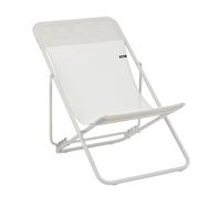 Lafuma Sdraio pieghevole multi-posizione Maxi Transat Batyline® Iso - Seigle beige, telaio beige