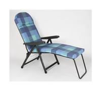 Sedia sdraio Metal F.A.R. RODI Blu, modello S59RON, 7250 104, per relax in
