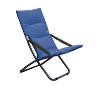 SEDIA SDRAIO PIEGHEVOLE ACCIAIO COLORI BEIGE GRIGIO BLU RICHIUDIBILE PISCINA