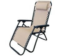 Sedia Sdraio Pieghevole Leggera da Giardino Poltrona Regolabile Mare Greek