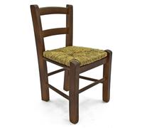 sedia seduta in paglia per bambini baby sediolina colorata bimba