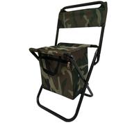 SEDIA SEGGIOLINO PIEGHEVOLE DA CAMPEGGIO MILITARE PESCA CACCIA CAMPING PORTATILE