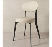 Sedia senza braccioli di vanità di trucco dello schienale alto contemporaneo per lo spogliatoio elegante e lo spazio di bellezza