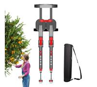 Sedia senza sedia - Design del sedile pieghevole indossabile, di supporto regolabile a 3 marce, struttura in alluminio leggero con cinghie imbottite, portatile per falegnami, meccanici