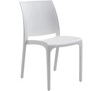 Sedia set 4 pz in resina impilabile made in Italy design per interno esterno ...