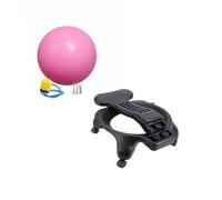 Sedia Sfera Yoga con rotelle, Sedia Sfera for Equilibrio for l'home Office | Sedia ergonomica con palla for esercizi con seduta dinamica; Altamente mobile, capacità di peso di 250 kg