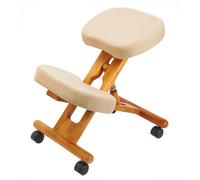 Sedia Sgabello Svedese da Ufficio Ortopedico Ergonomico in Legno Tosini F 2902