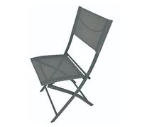 SEDIA SHARM IN FERRO TEXTILENE POLIPROPILENE GRIGIA 41X50X83.5CM PIEGHEVOLE 5290