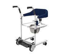 Sedia sollevabile portatile per pazienti, facile da trasferire per anziani e disabili, ideale per casa, comodino, toilette e doccia