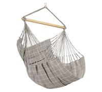 Sedia sospesa Domingo Almond Comfort resistente alle intemperie beige-grigio beige