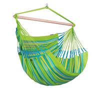 Sedia sospesa Domingo Lime Kingsize verde resistente alle intemperie green