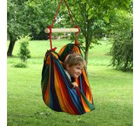 Sedia sospesa per bambini Cayo Nino Paradiso resistente alle intemperie per Chico & Chicas multicolore