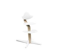 Sedia Stokke Nomi, Bianco - Favorisce la seduta attiva - Regolazione perfetta senza utensili - Include un poggiapiedi stabile e ruote anti-ribaltamento - Sostiene fino a 150 kg