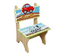 Sedia Time Out legno bambini Fantasy Fields Transportation W-9942A