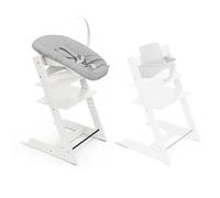 Sedia Tripp Trapp con Newborn Set e Baby Set, Bianco - Design sicuro, regolabile ed ergonomico