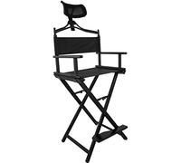 Sedia Trucco Regista Make-Up Artist con Poggiatesta e Poggiapiedi