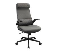 Sedia ufficio Cougar CGR-STD-GRB ergonomica tessuto grigio braccioli regolabili