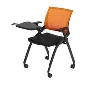 Sedia Ufficio Ergonomica con supporto lombare, sedia per riunioni, versatile sedia pieghevole in rete con supporto lombare, sedia per computer, sedia da lavoro direzionale, per lo studio in ufficio. (