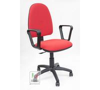 Sedia Ufficio Ergonomica Girevole con Braccioli Rotelle Seduta Comoda Scrivania