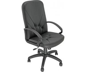 Sedia Ufficio UNISIT Dante P Nero Imita Pelle Ergonomica Regolabile