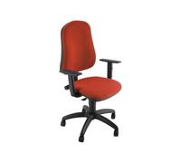 Sedia Ufficio UNISIT Simple CP Rosso Polipropilene Regolabile con Reposabrazos
