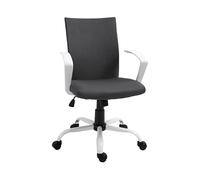 Vinsetto Sedia da Ufficio Ergonomica e Girevole per Scrivania Grigio Scuro