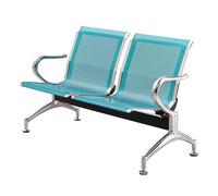 Sedia verde per sala d'attesa BenchComode sedie per reception per aeroporto, ospedale, banca, salone, barbiere, sala conferenze, elegante soluzione per ospiti